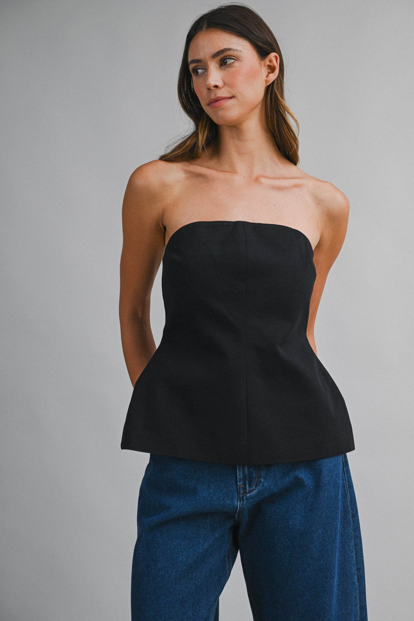 Strapless Hourglass Top
