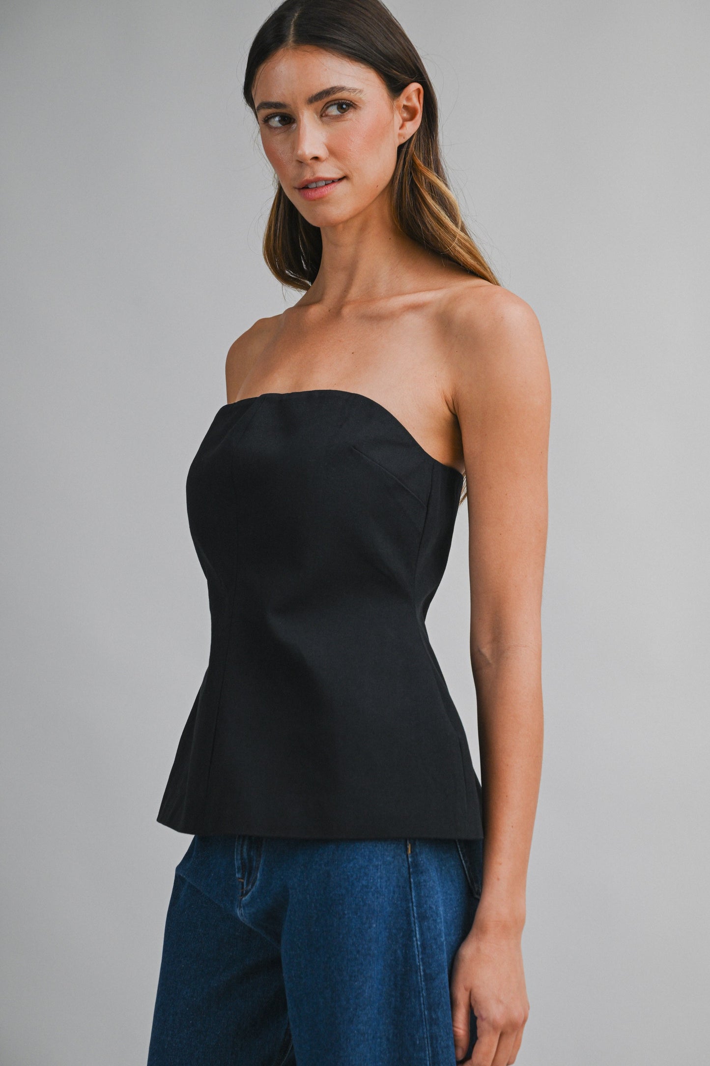 Strapless Hourglass Top