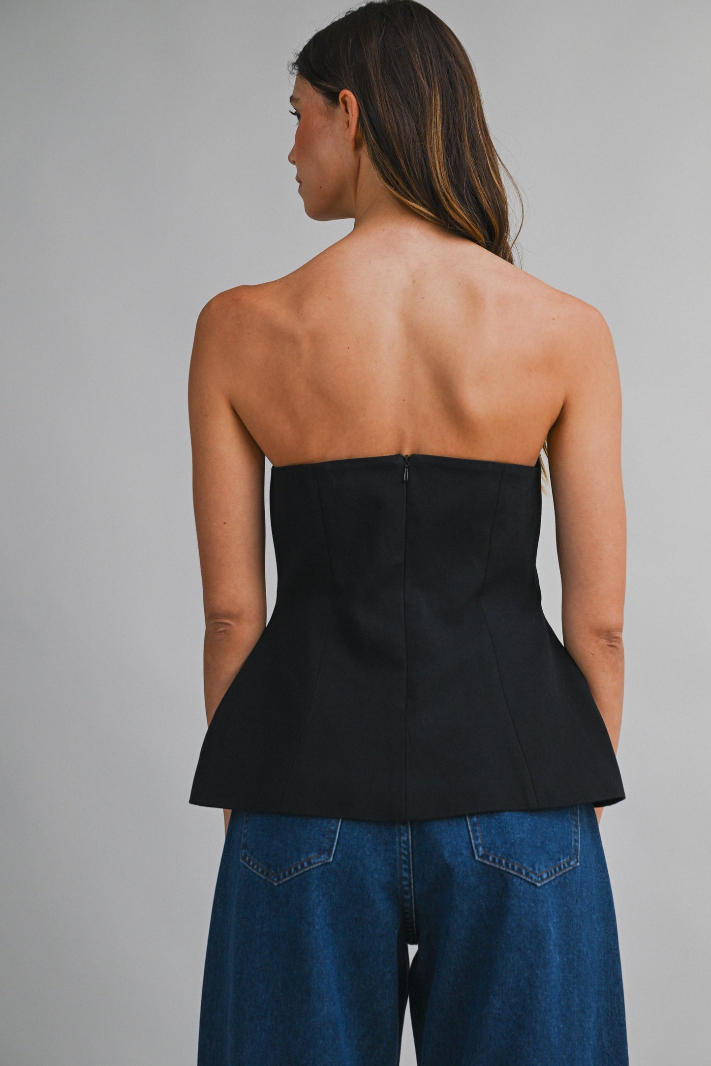 Strapless Hourglass Top
