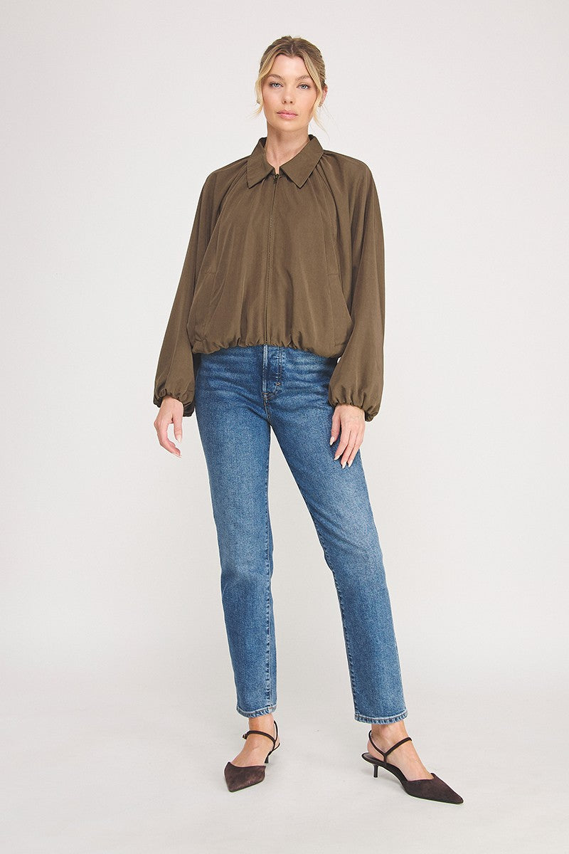 Bubble Hem Jacket