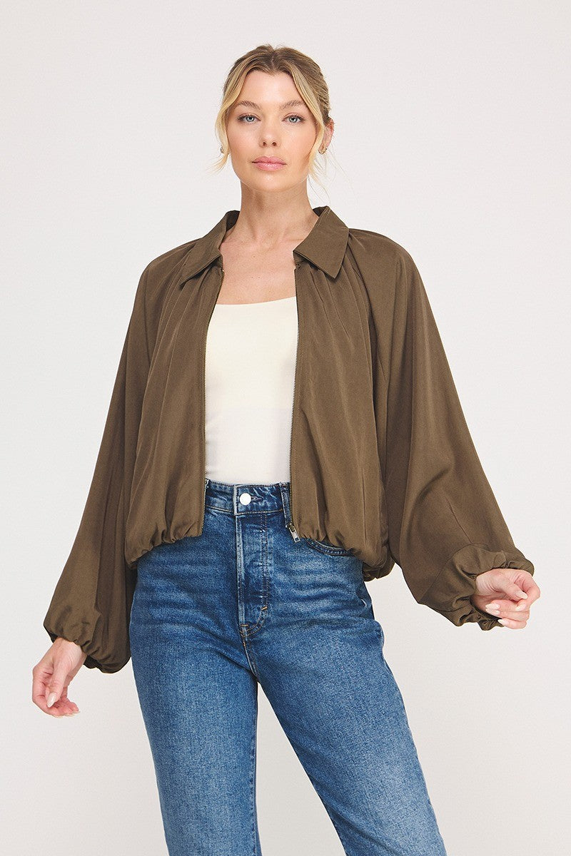 Bubble Hem Jacket