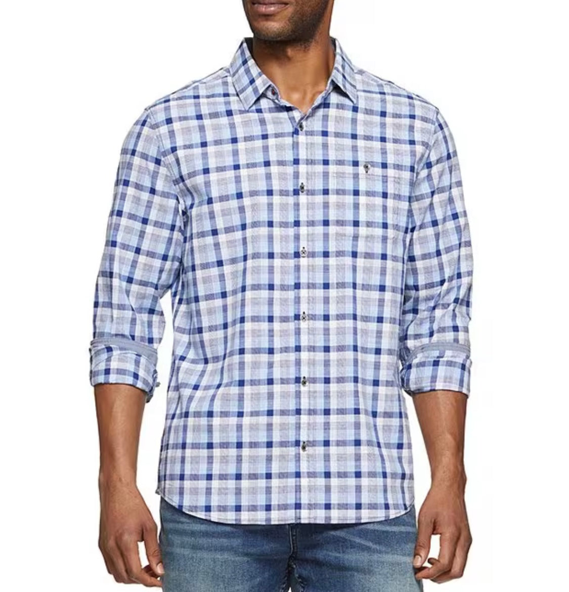 Flag And Anthem Blue Richardson Shirt