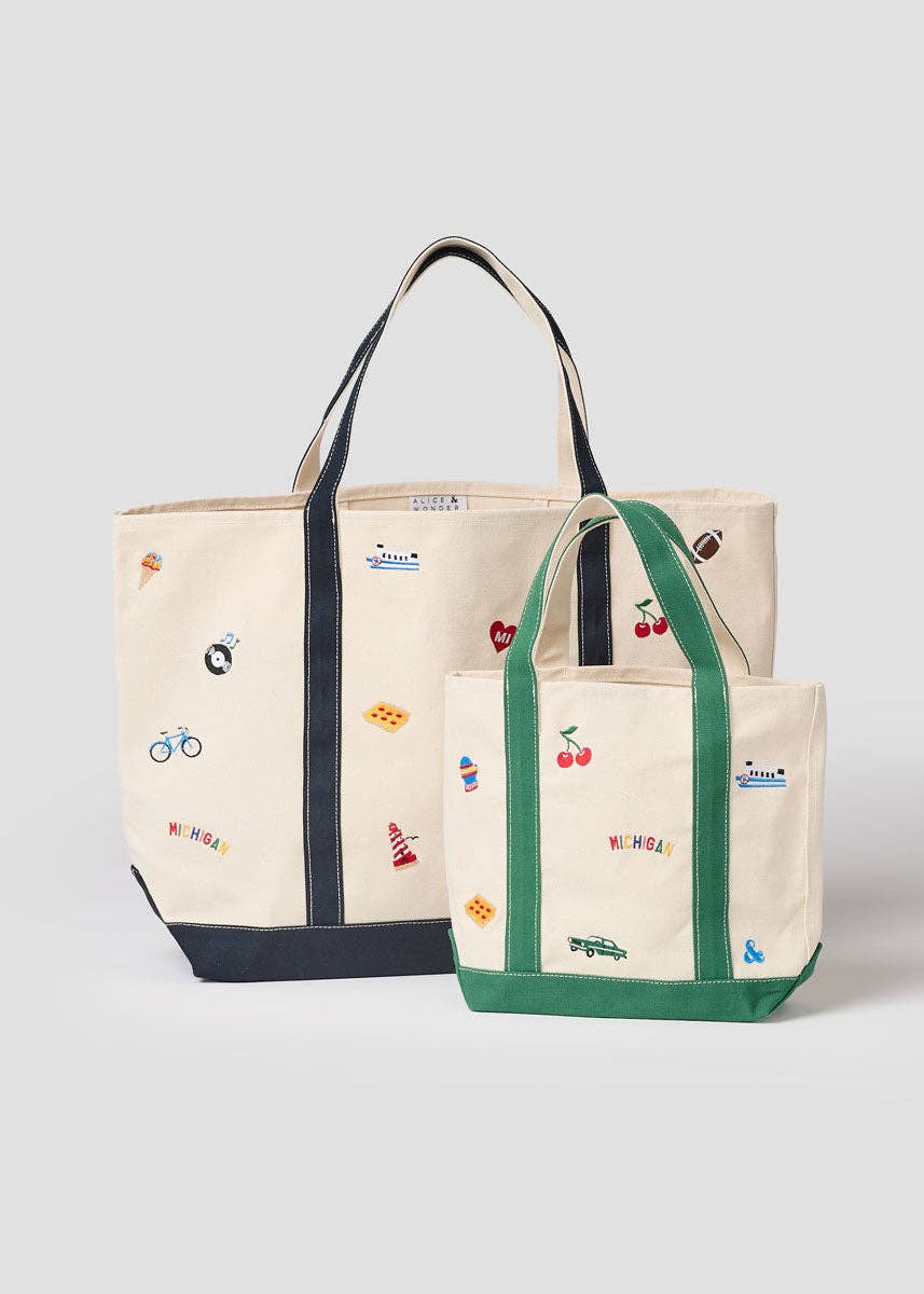Michigan Icons Tote