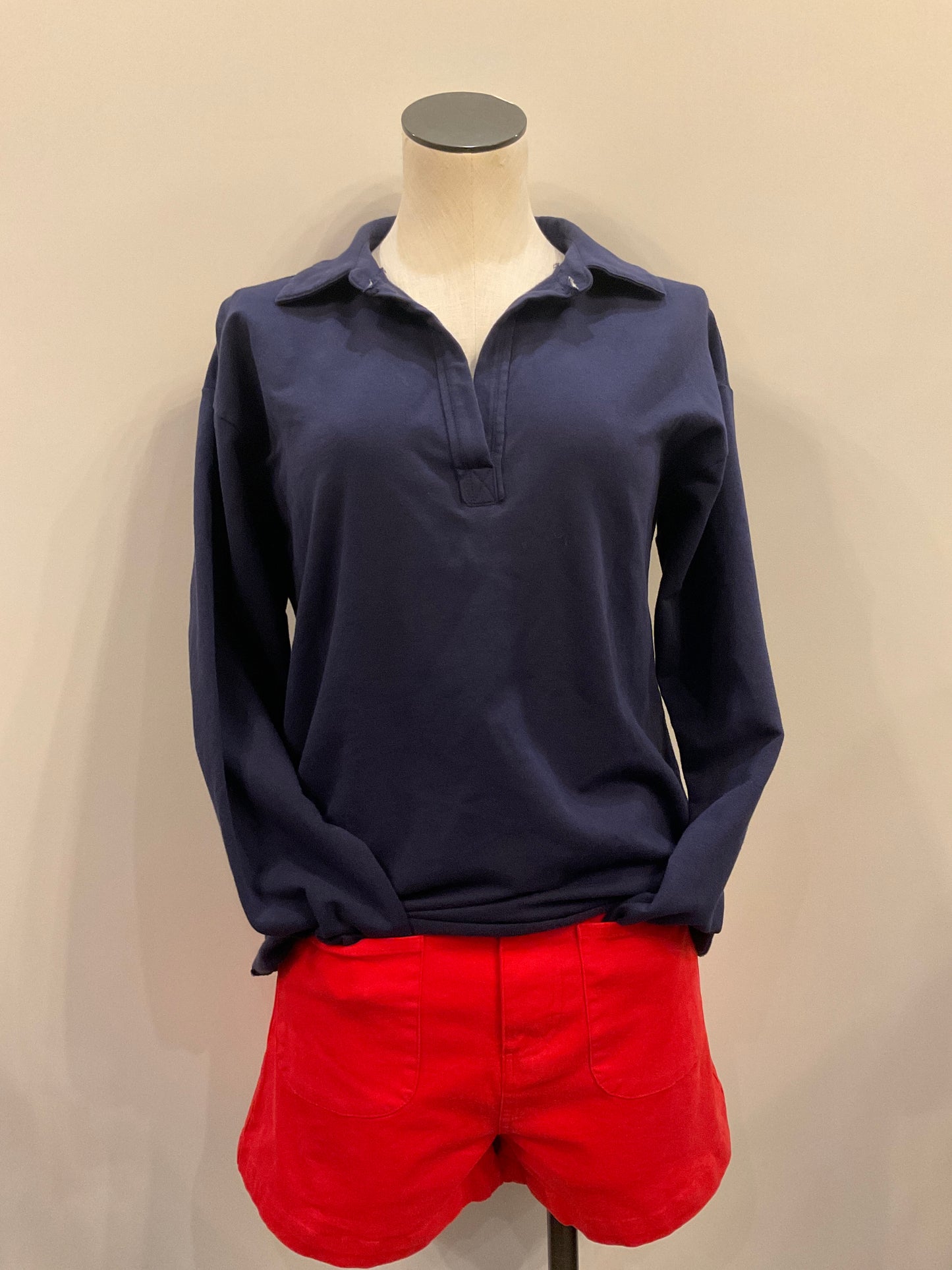 Mododoc Johnny Collar Top