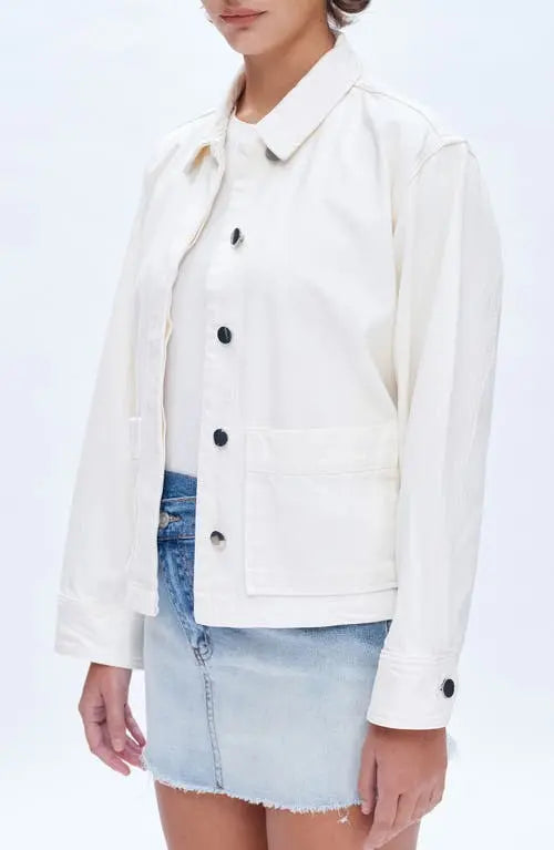 Oversized White Jacket