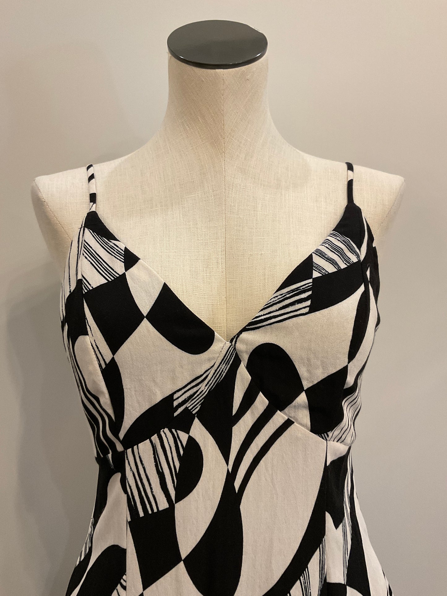 Black & Cream Dress