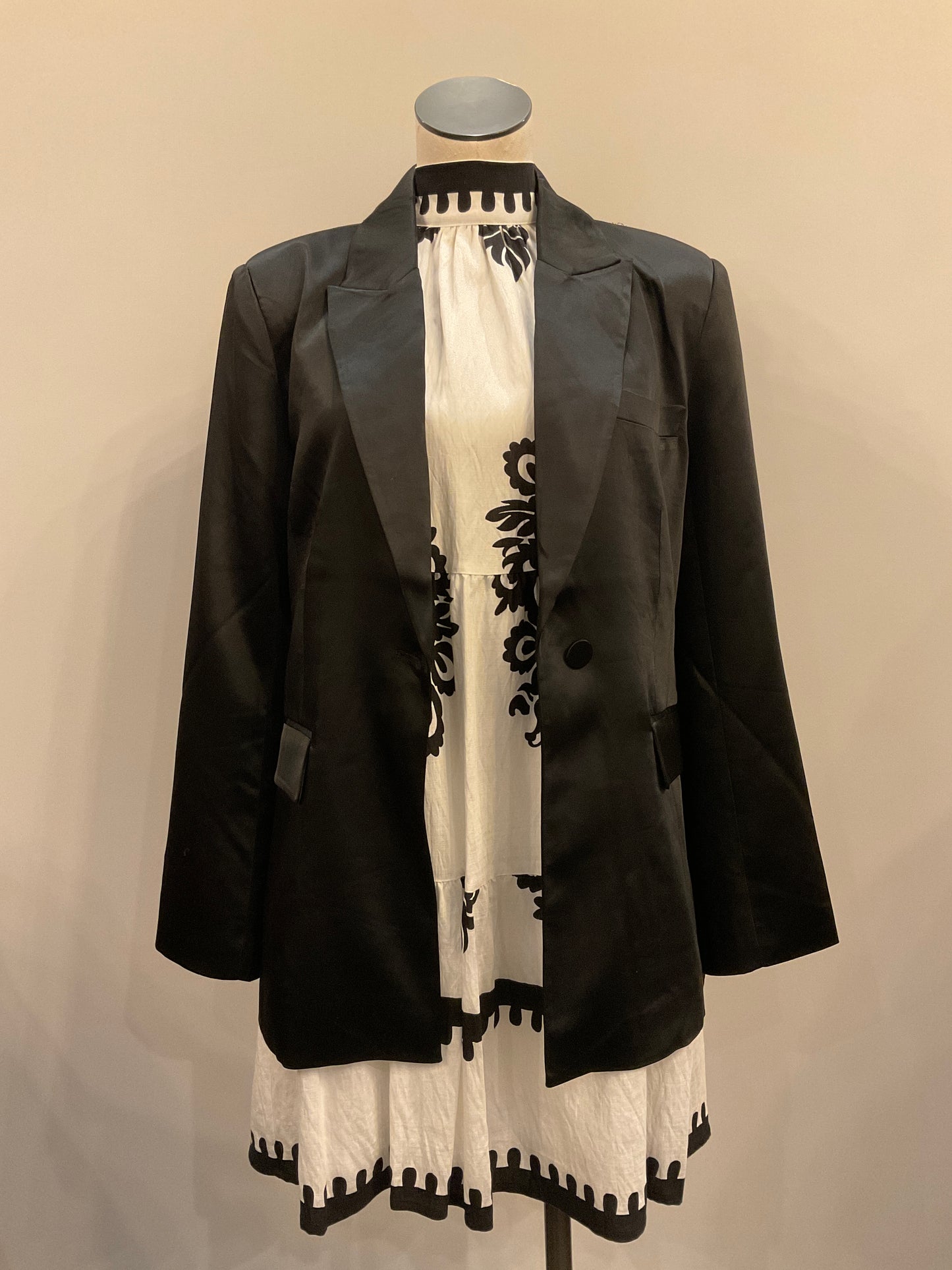 THML Neck Tie Dress