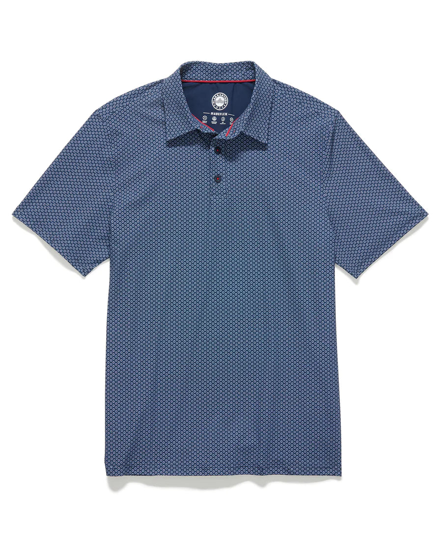 Flag And Anthem Navy Stateline Top