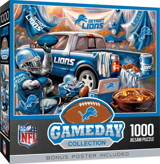 Detroit Lions - Gameday 1000 Piece Puzzle