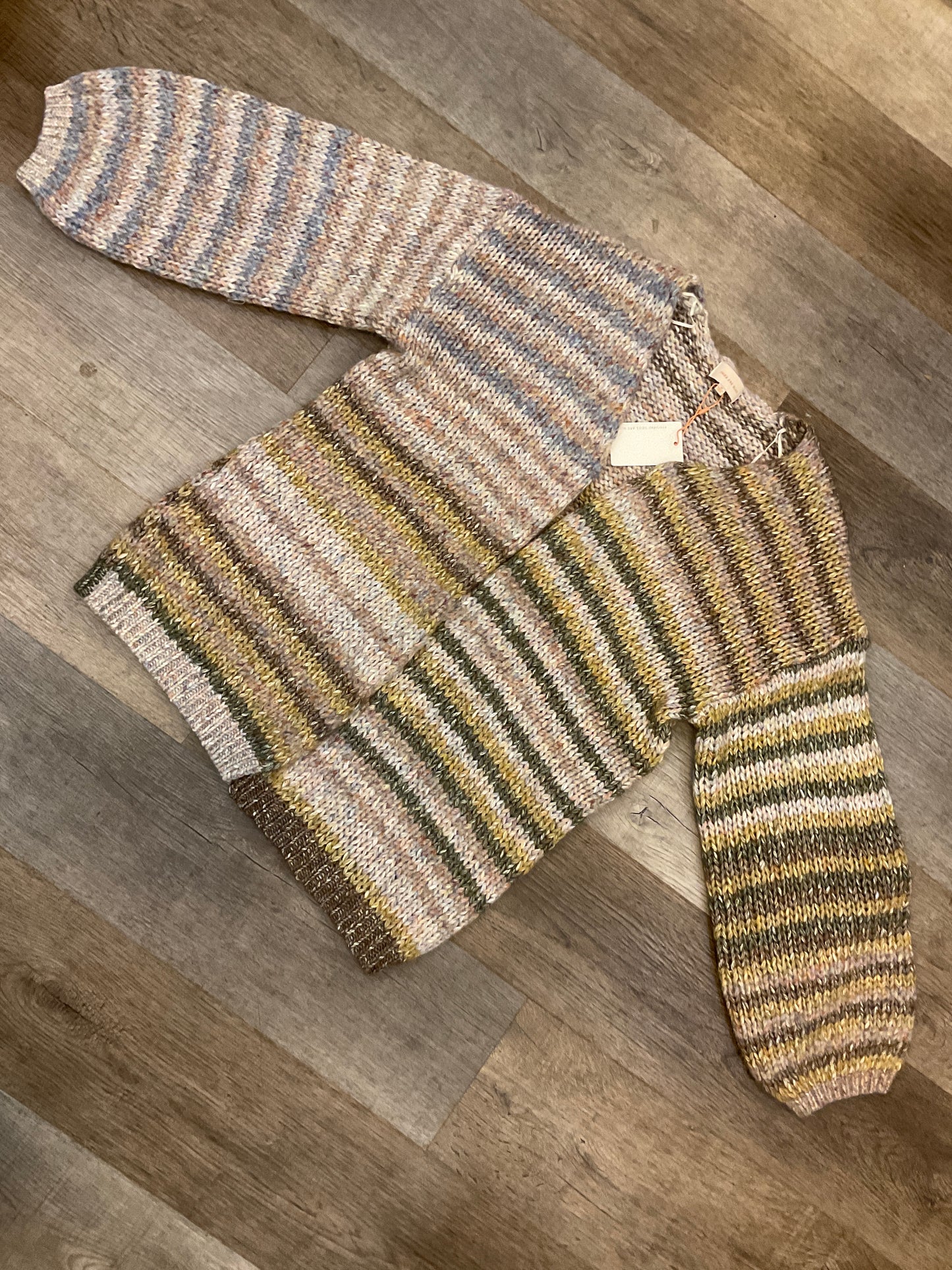 SrB Multi Striped Cardi