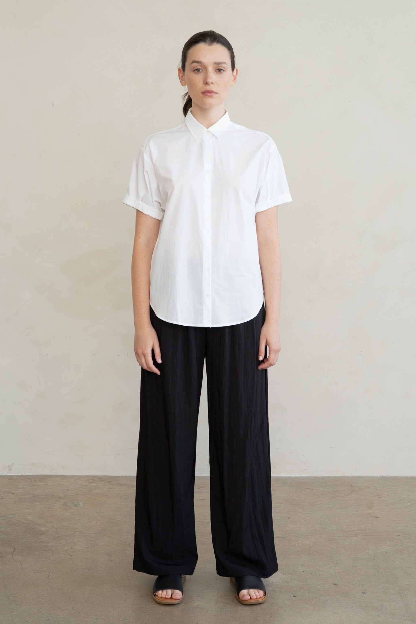 Rolled S/S Button-Up Shirt