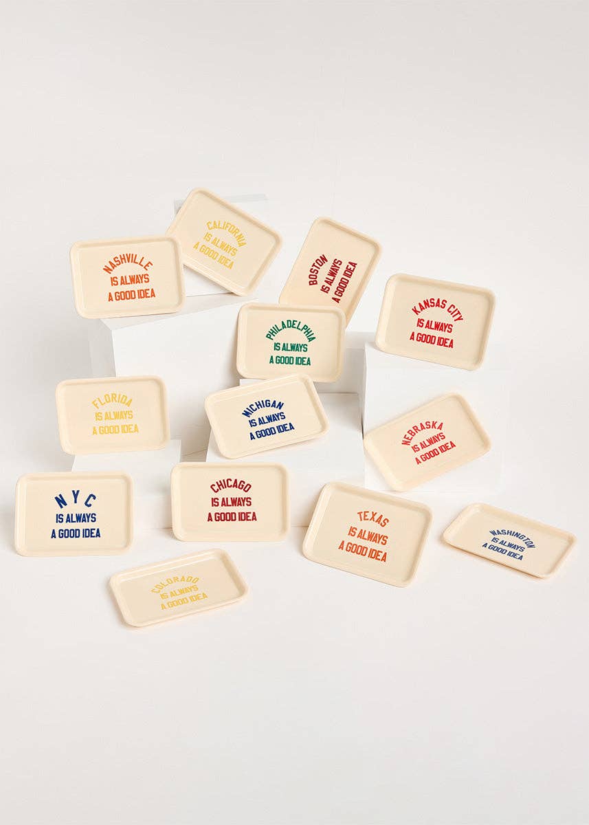 Michigan Is Always A Good Idea Trinket Tray