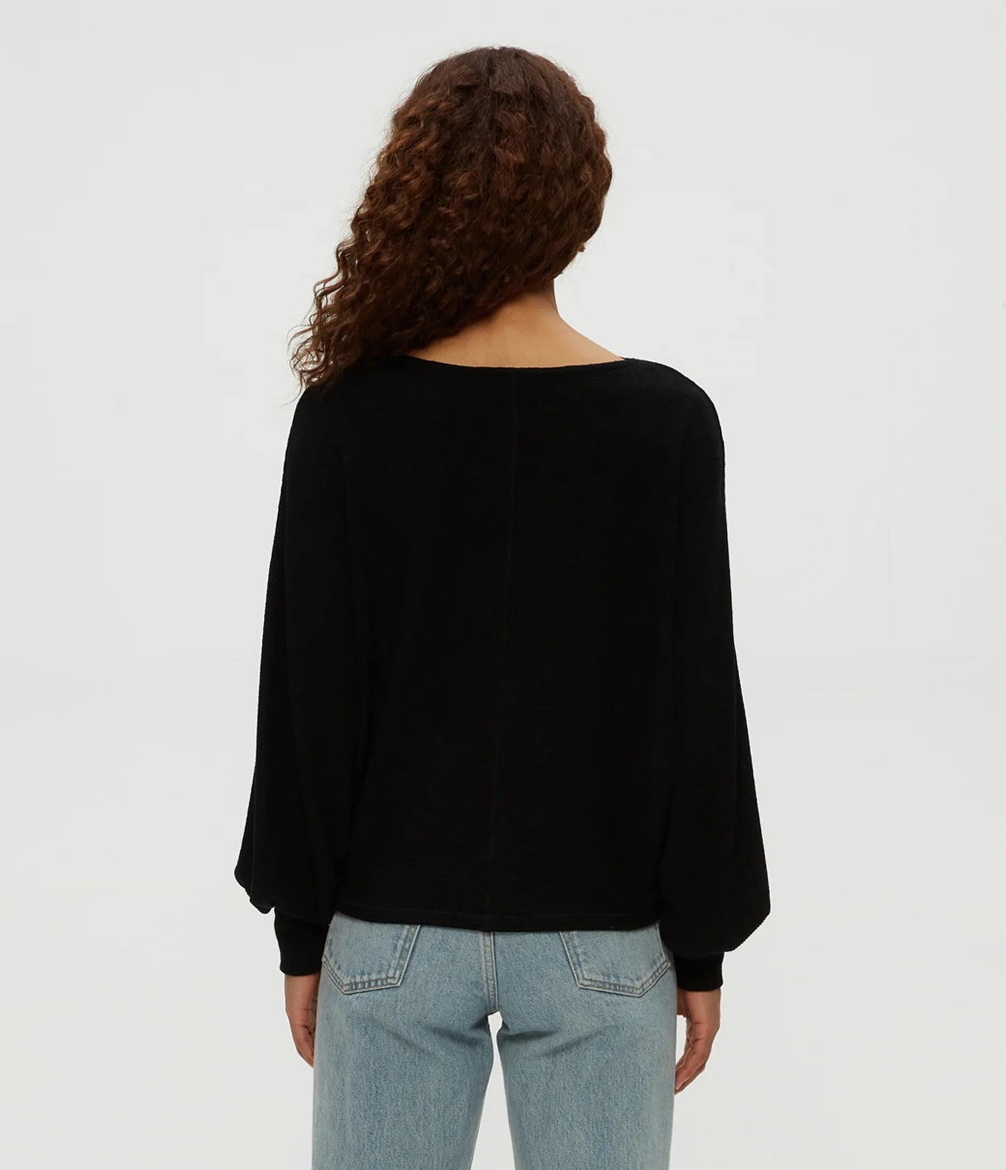 Michael Stars Roxy Balloon Sleeve Top