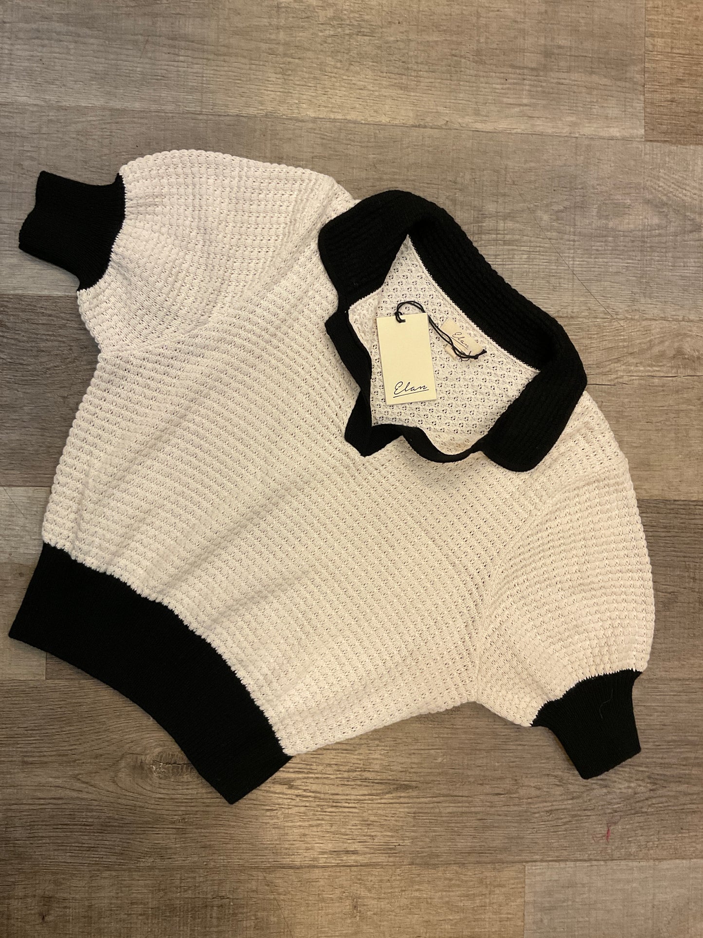 S/S Collared Sweater