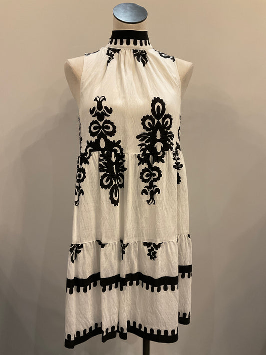 THML Neck Tie Dress