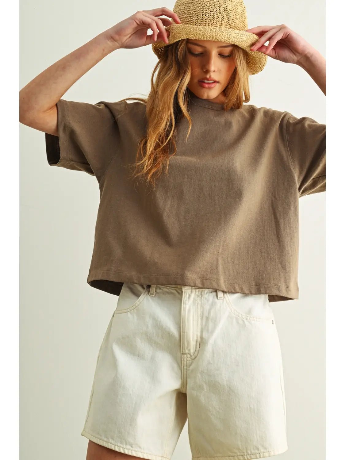 Short Sleeve Knit Top