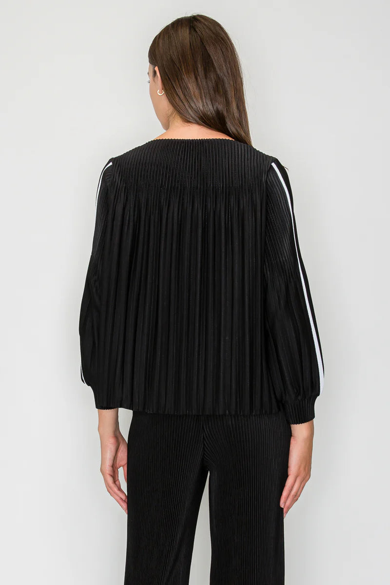 Joh Jaline Pleated Top