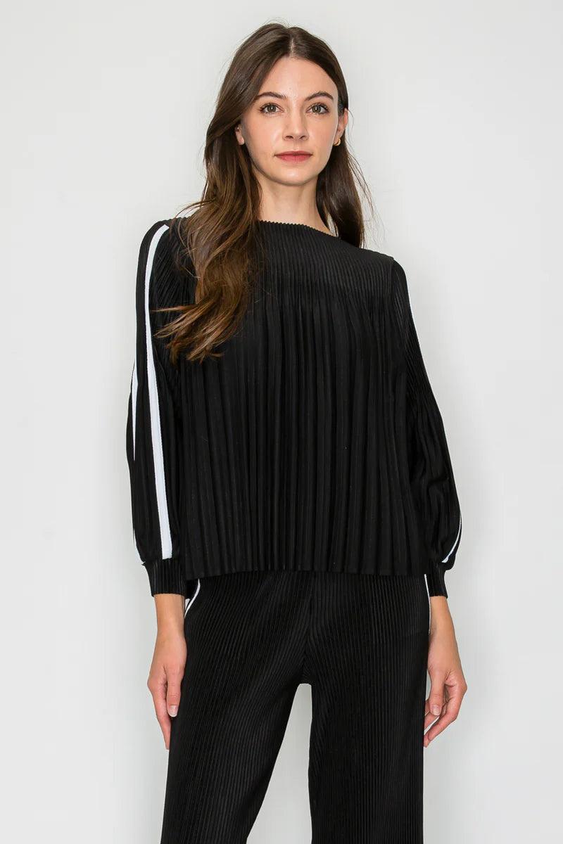 Joh Jaline Pleated Top