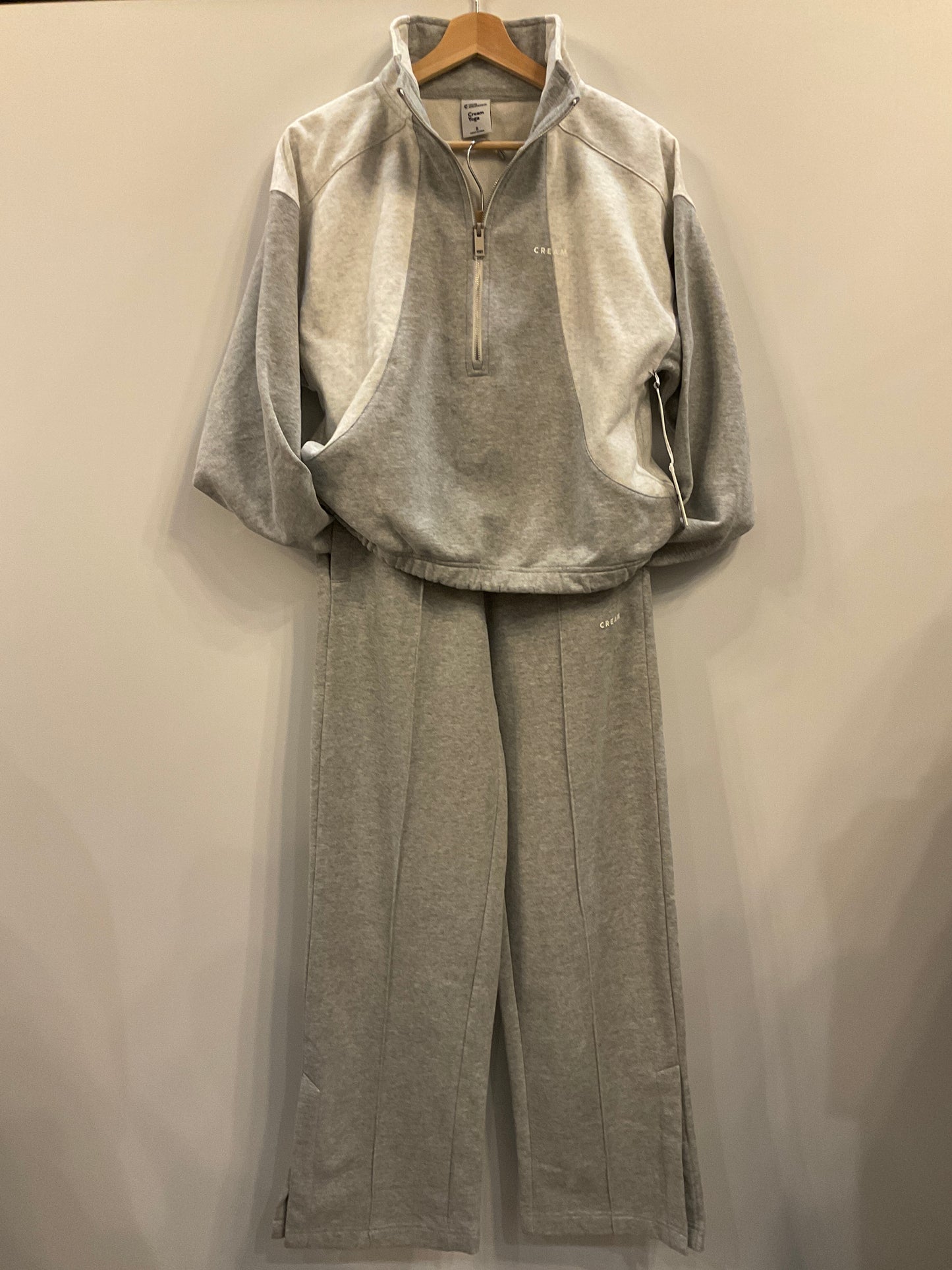 Cream Yoga 3/4 Zip