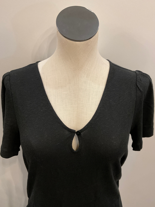 Sanctuary Keyhole Flutter Tee