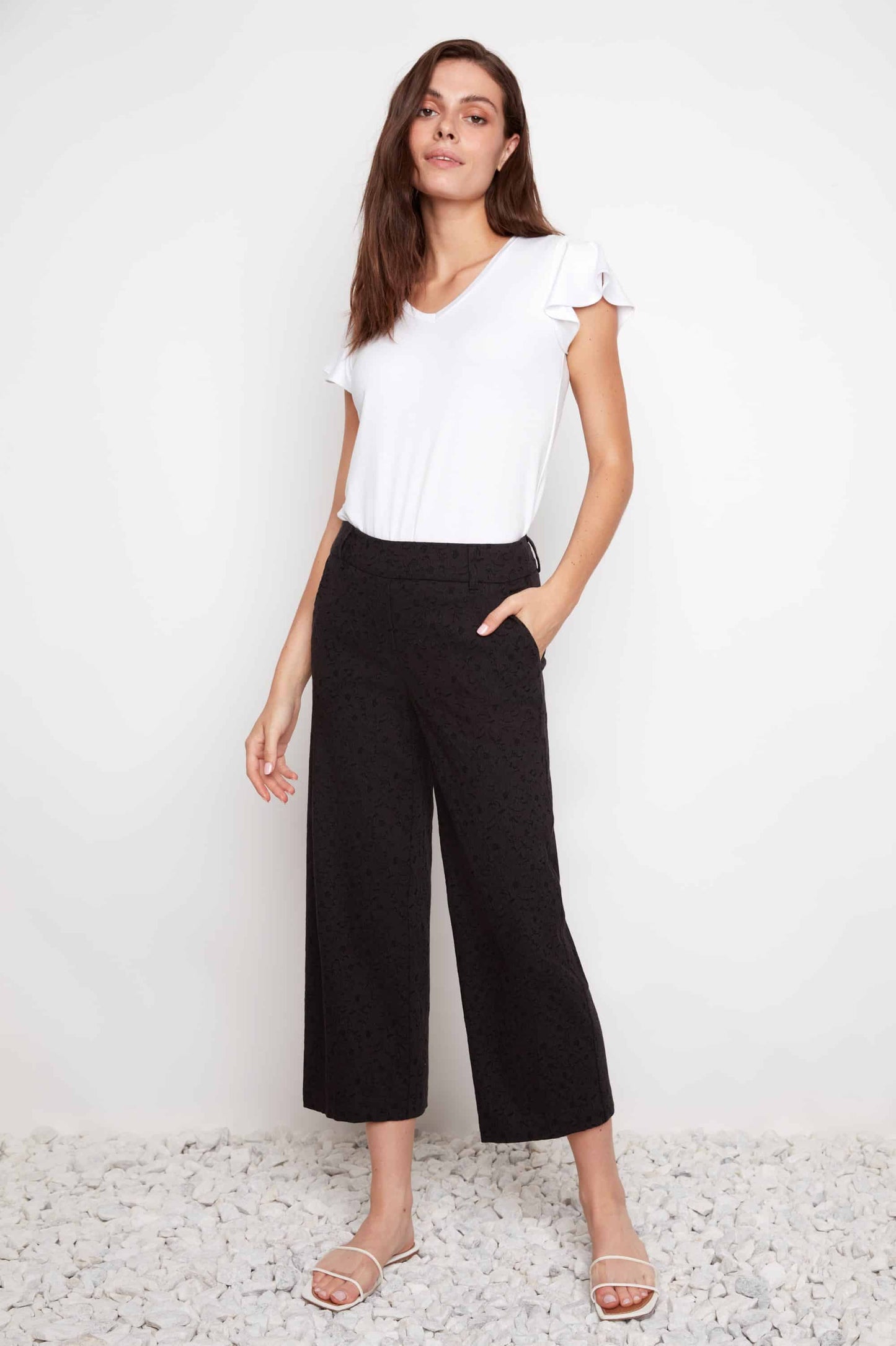 Textured Techno Cropped