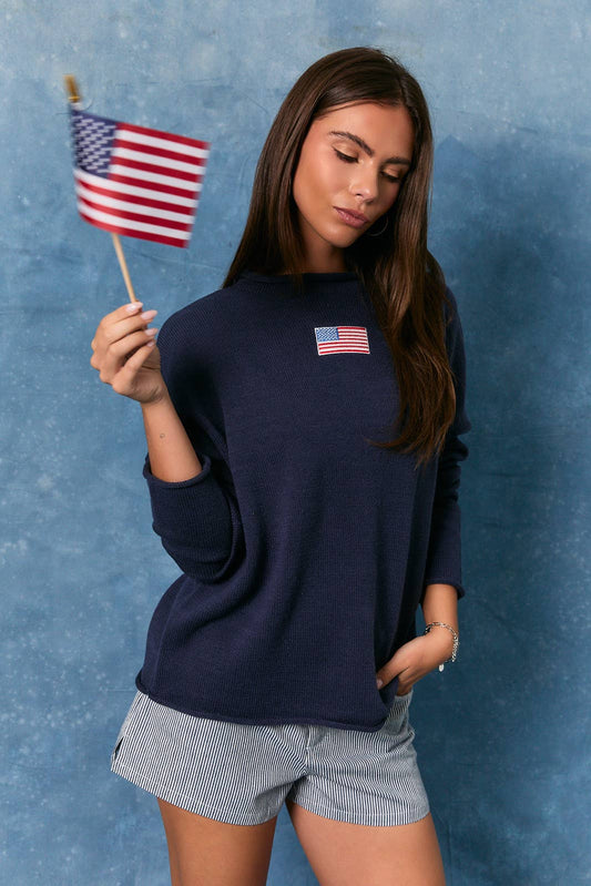 USA FLAG SWEATER