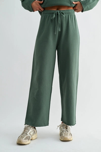 Malibu Wide-Leg Fleece Pant