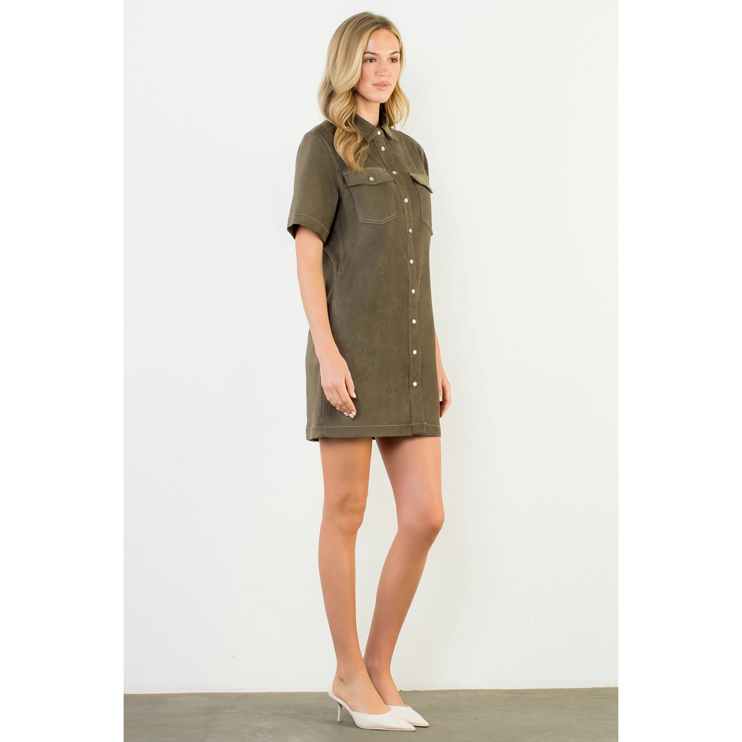 Whitney Suede Dress