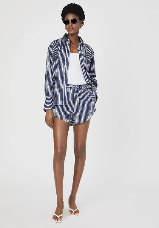 Alexis Cotton Angled Cotton Yoke Shirt