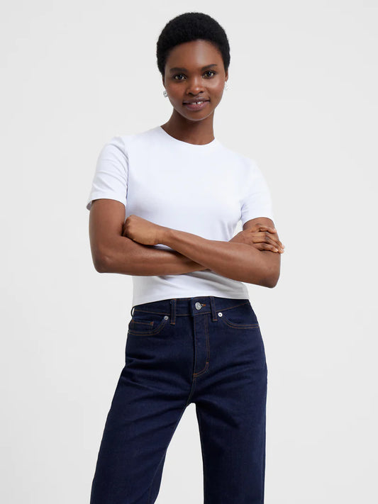French Connection Rallie Cotton Short Sleeve Crewneck Tee