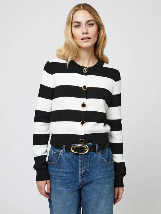 French Connection Nyrobi Stripe Cardigan