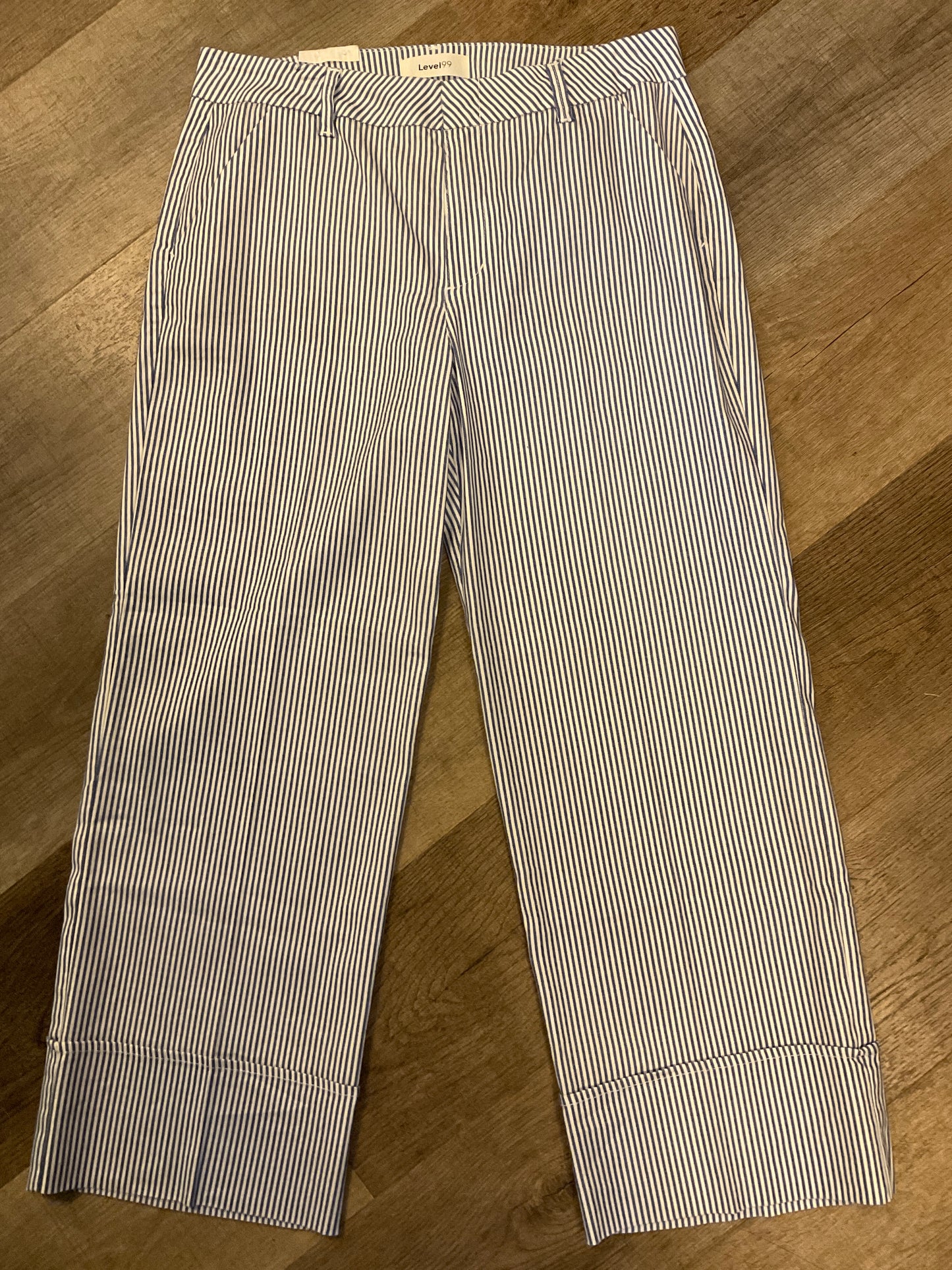 Level 99 Lauren Cuffed Trouser