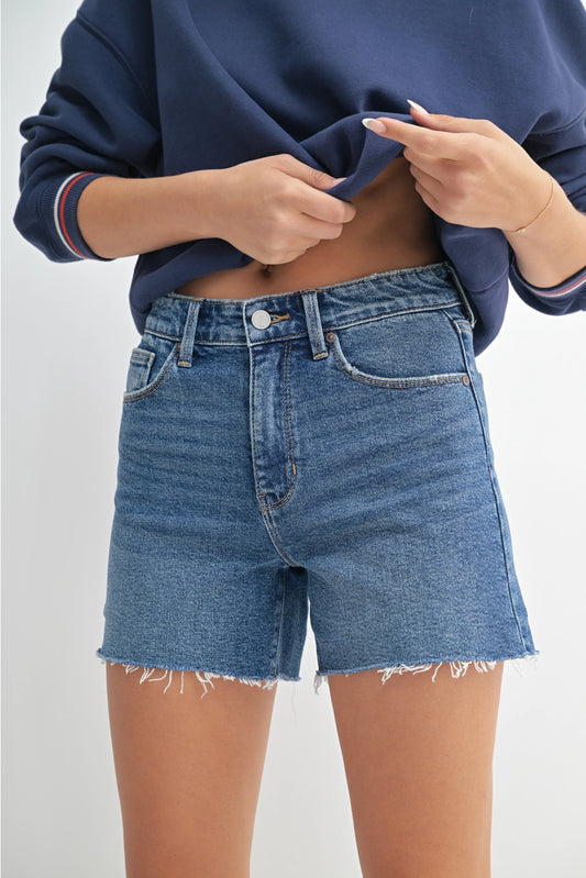 Medium Wash Bermuda