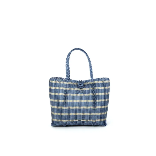 Extra Small Sailor Stripe in Fog Blue