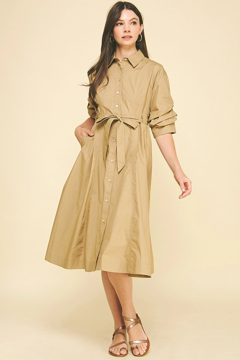 Jennifer Tucked Dress