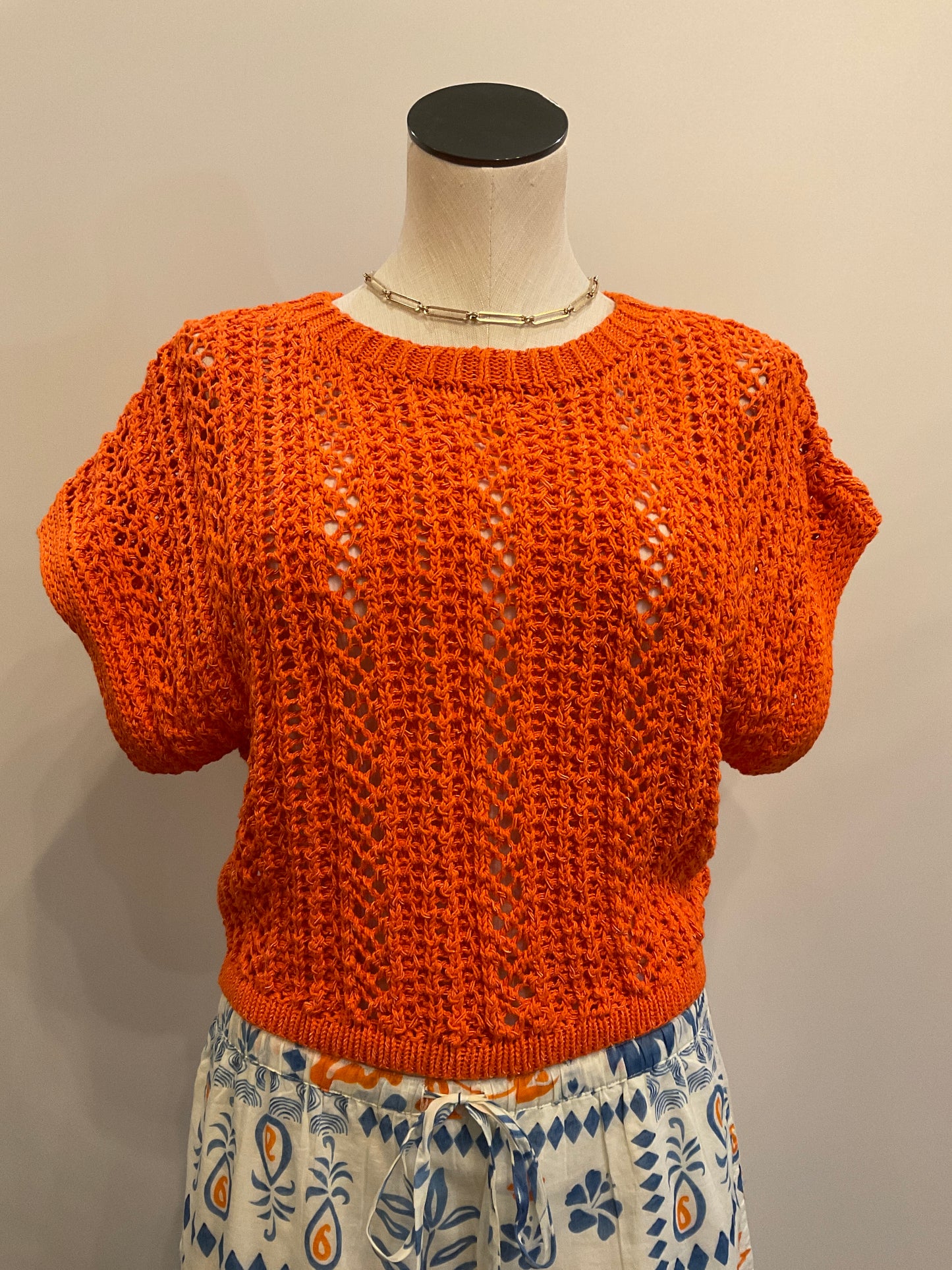 Z Supply Ballast Crochet Top