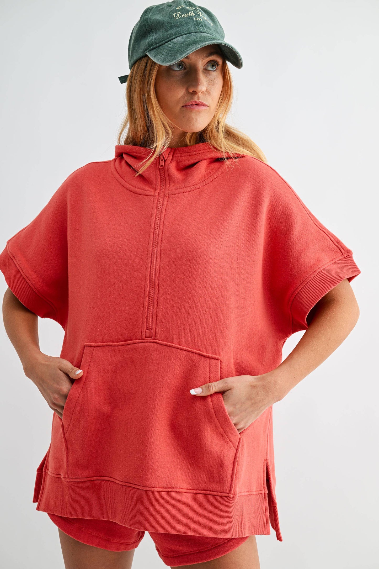Malibu Summit S/S 1/2-Zip Hoodie