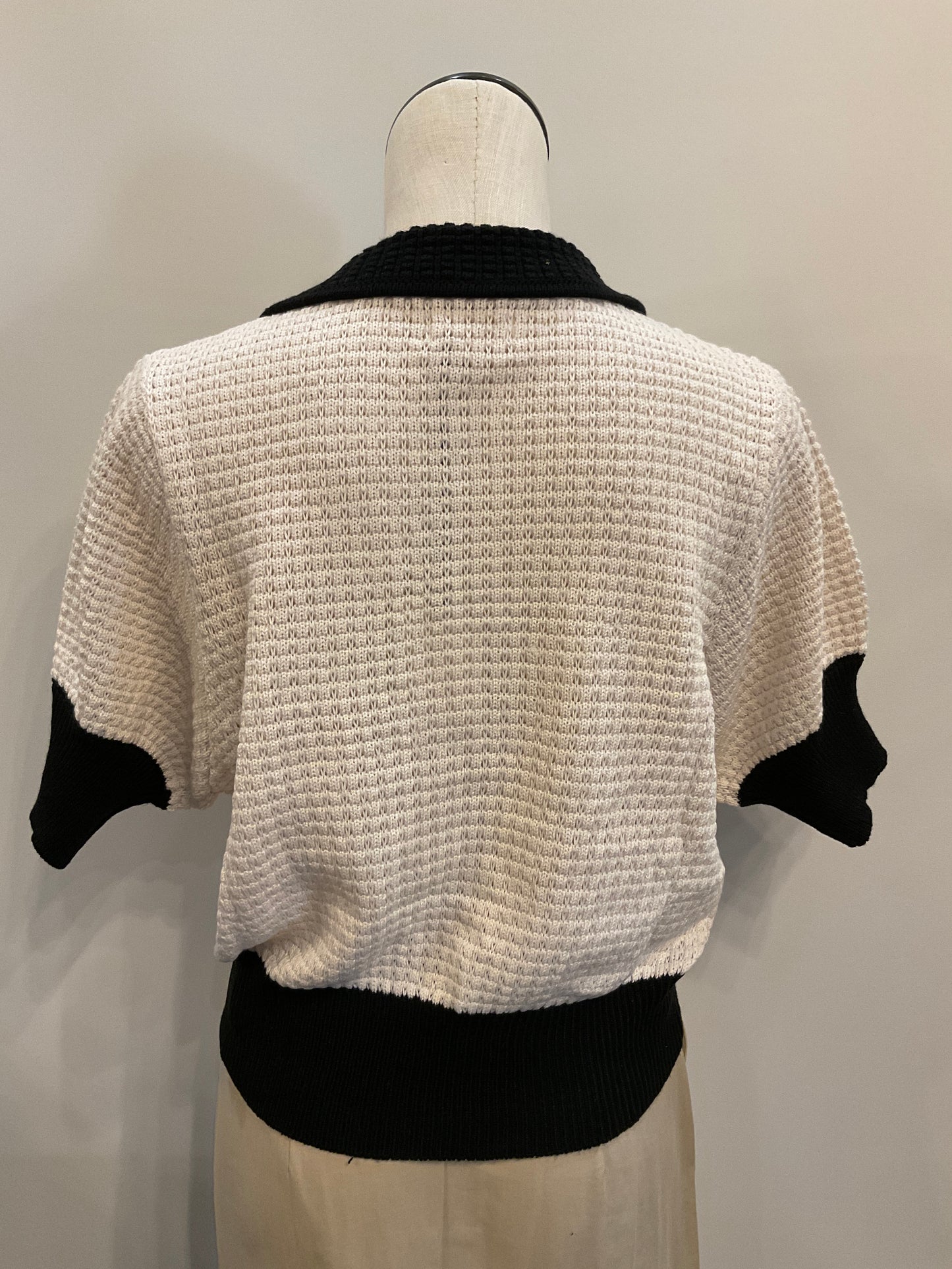 Ellen S/S Collared Sweater