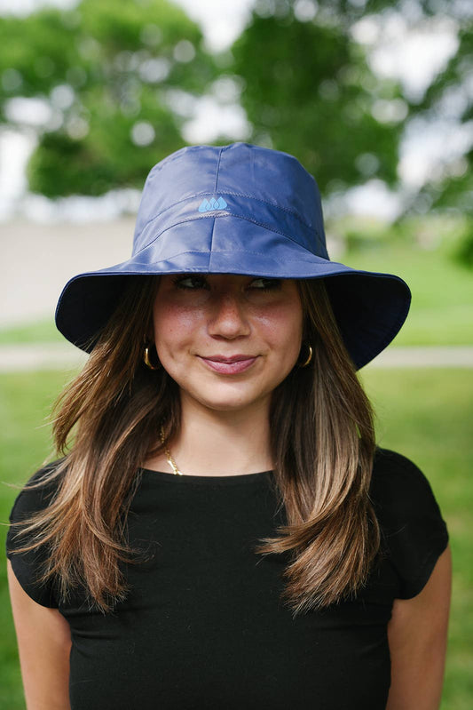 Shiny Navy RAINCAP