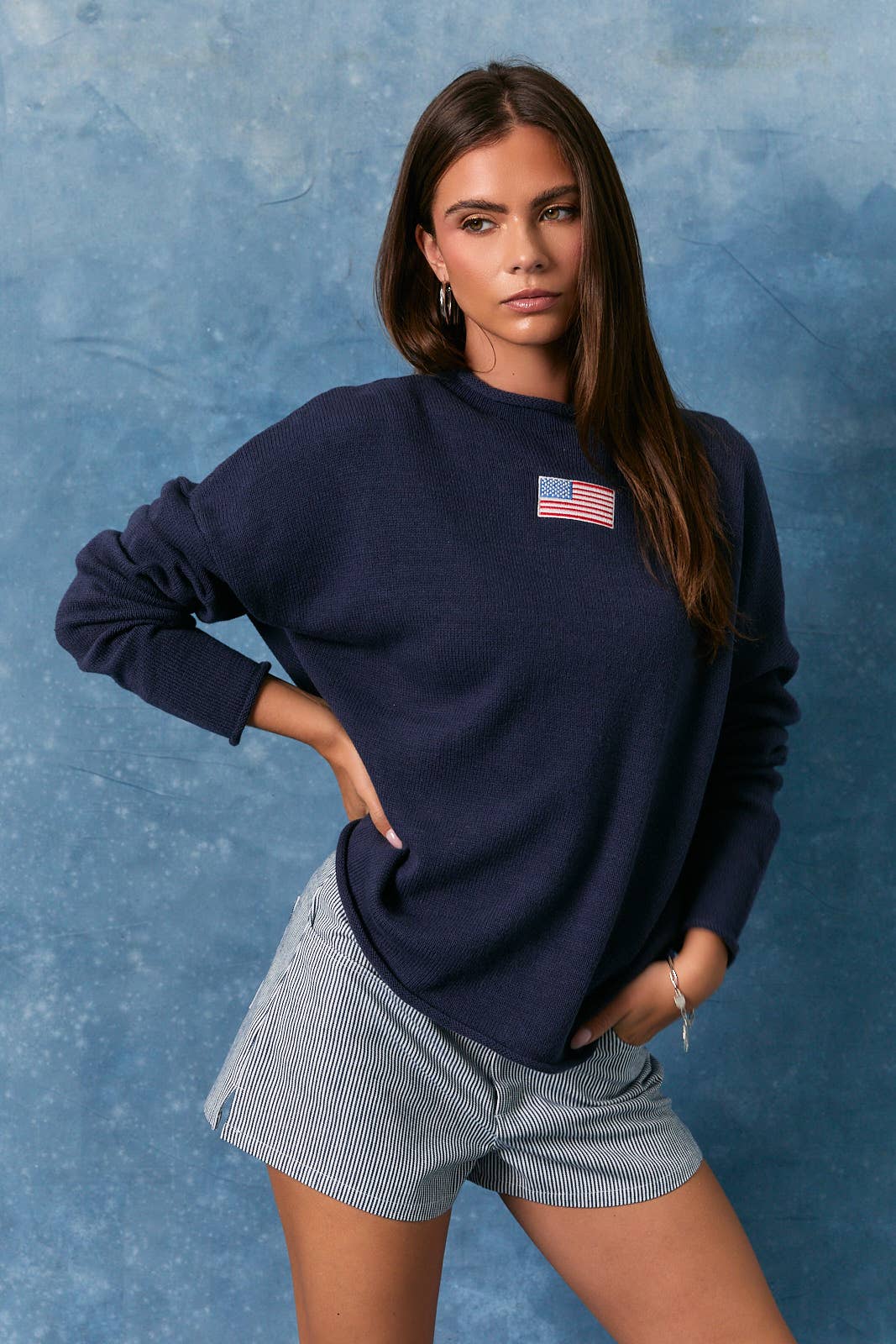 USA FLAG SWEATER