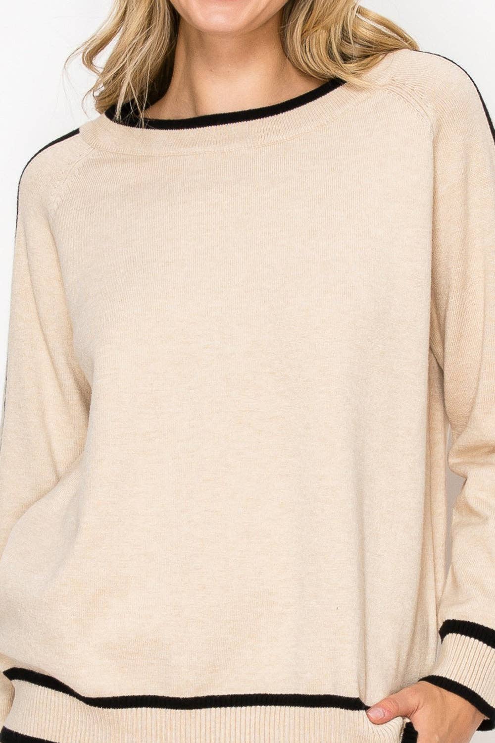 Salina Knitted Sweater Top