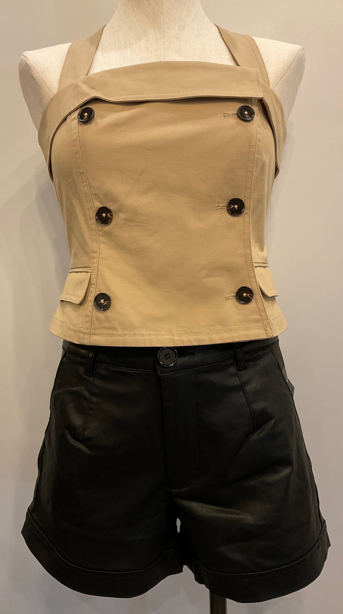 French Connection Trench Top