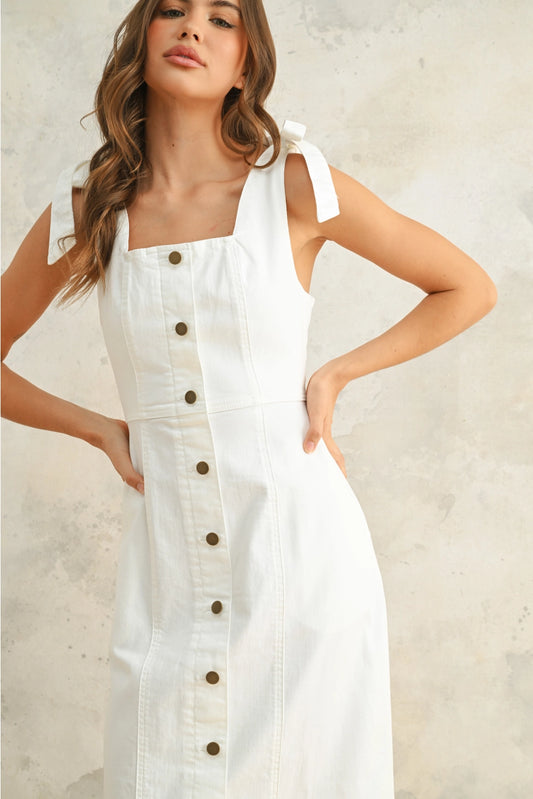 Daisy Button Down Dress