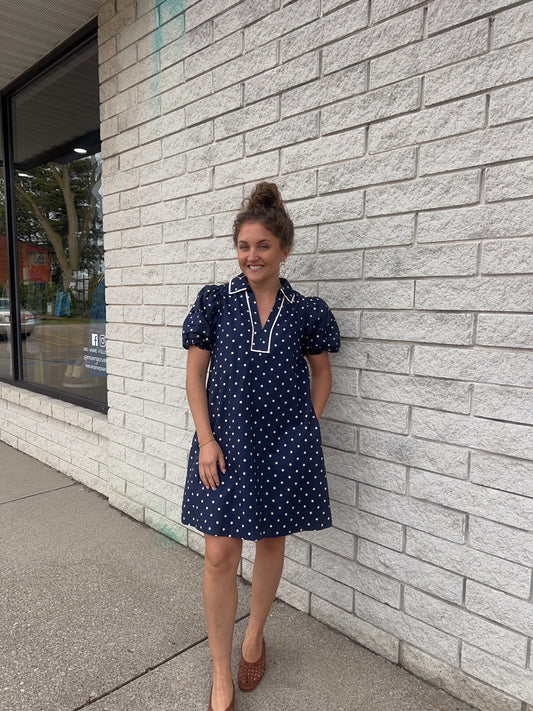 Polka Dot Puff Mini