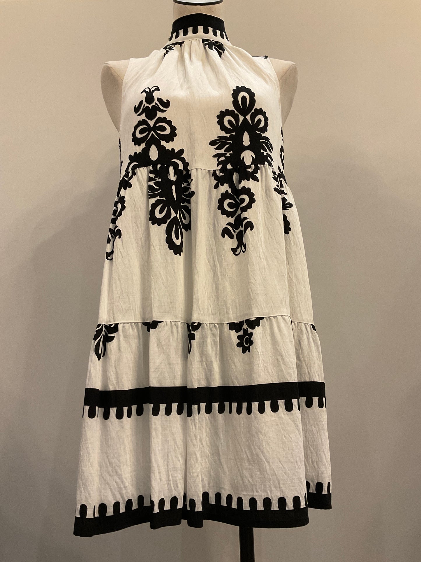 THML Neck Tie Dress