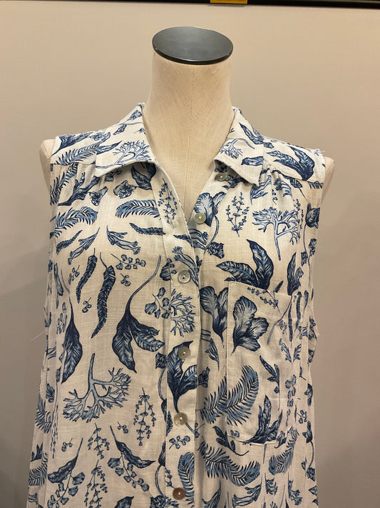 Blue Porcelain Dress