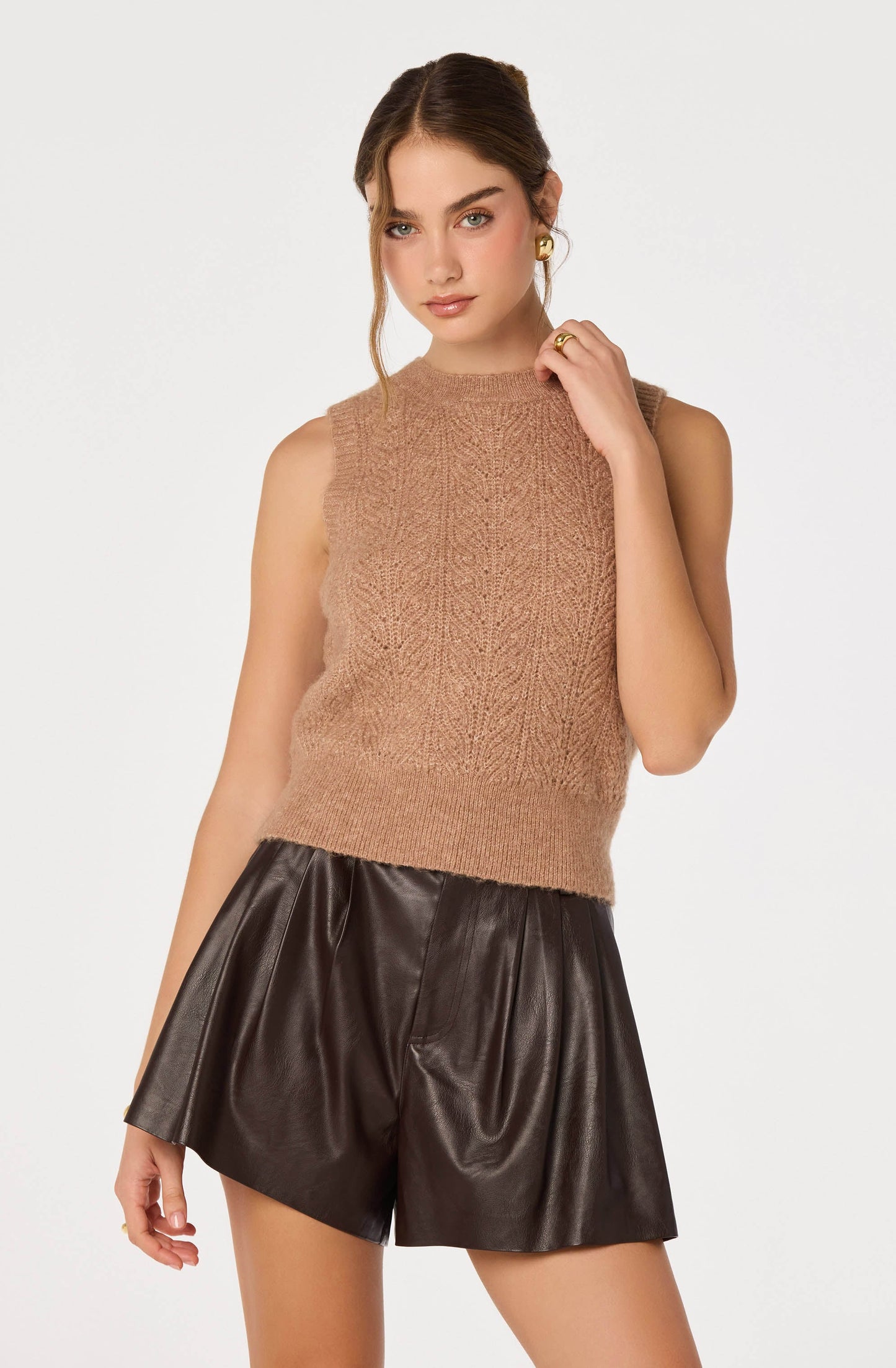 Astr Pernille Cable Knit