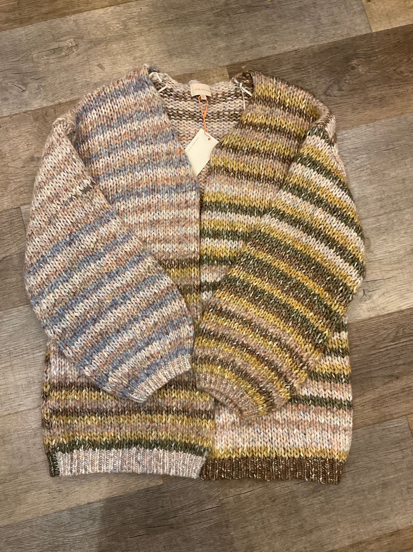 SrB Multi Striped Cardi