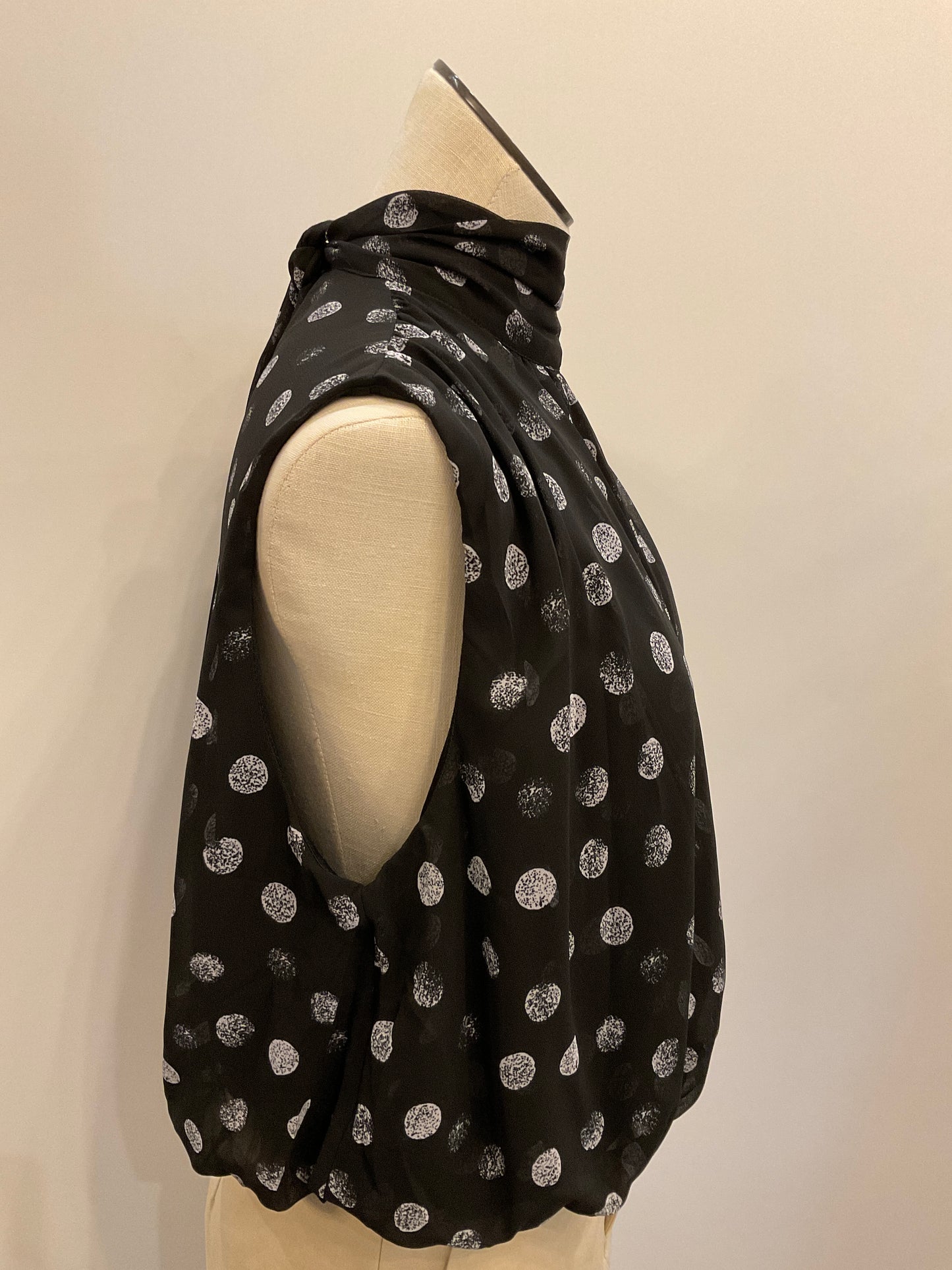 High Neck Sleeveless Top