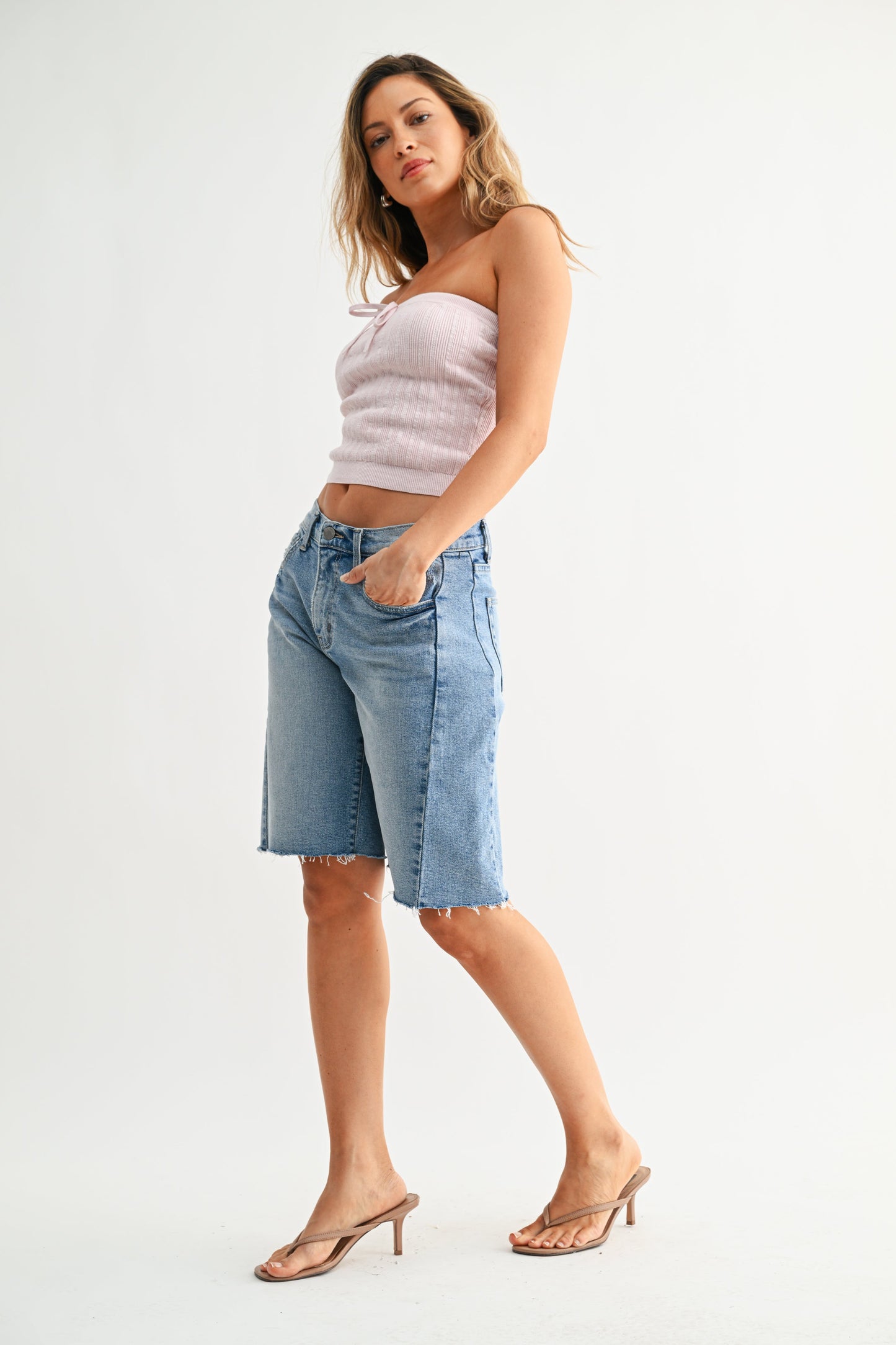 Seamed Longer Short